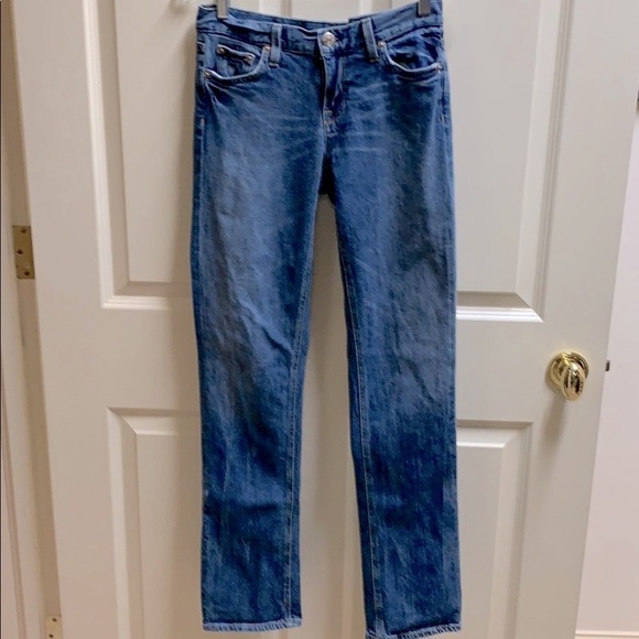 J. Crew med wash matchstick Jeans - Picture 1 of 4